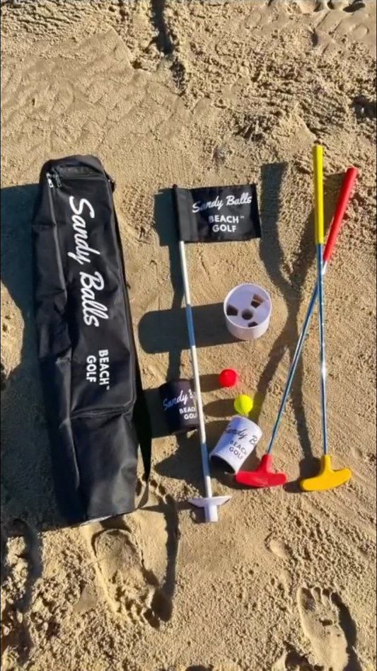 Swing Into Fun: The Summer of Sandy Balls! 🌊⛳