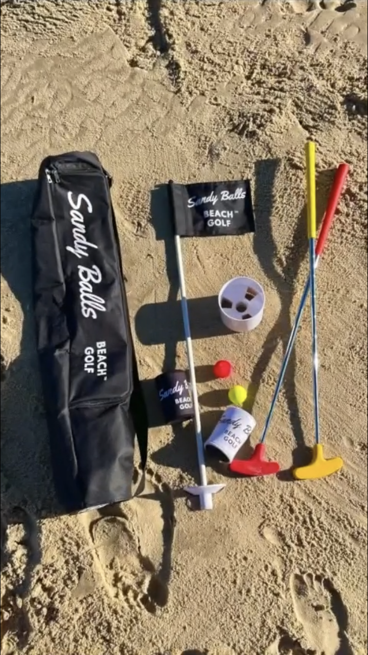 Swing Into Fun: The Summer of Sandy Balls! 🌊⛳
