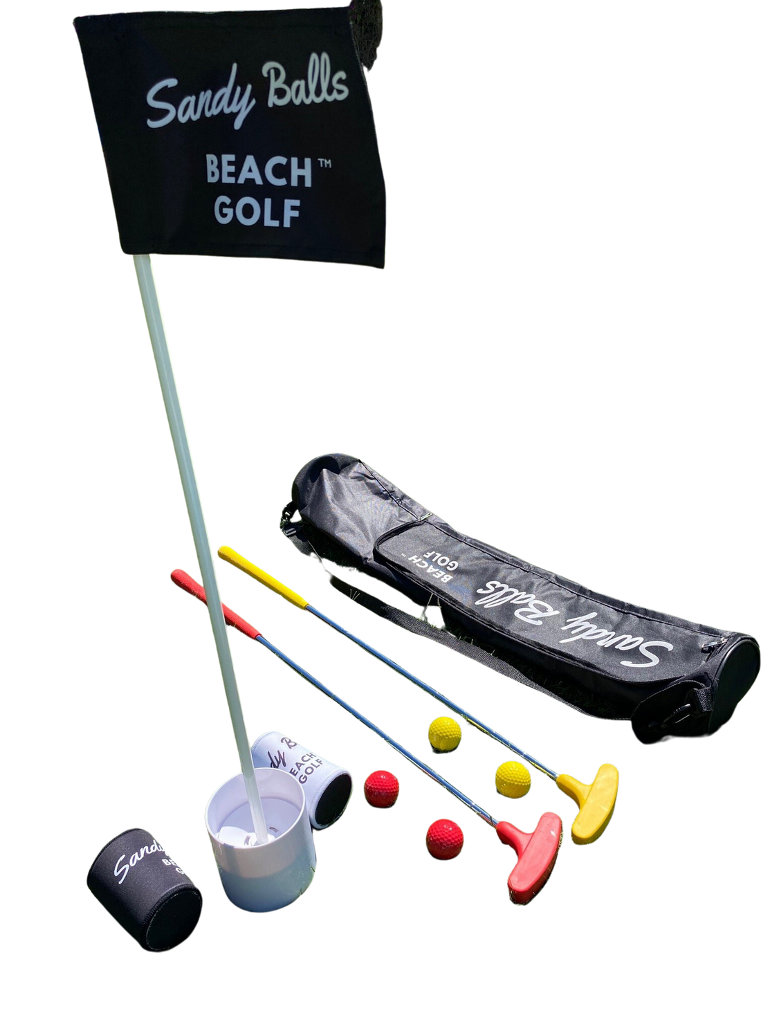 Tee Off This Christmas with Sandy Balls Beach Golf! 🎄⛳