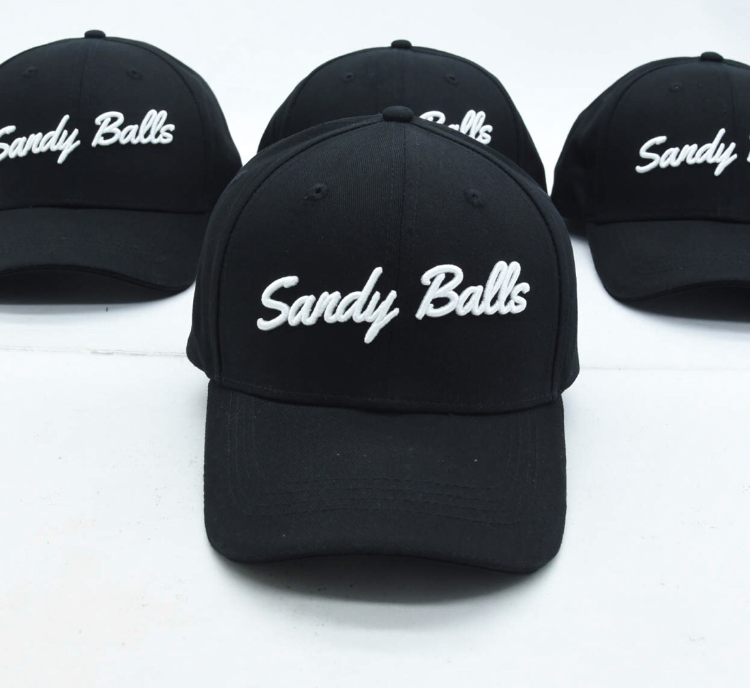 Sandy Balls Beach Golf Cap