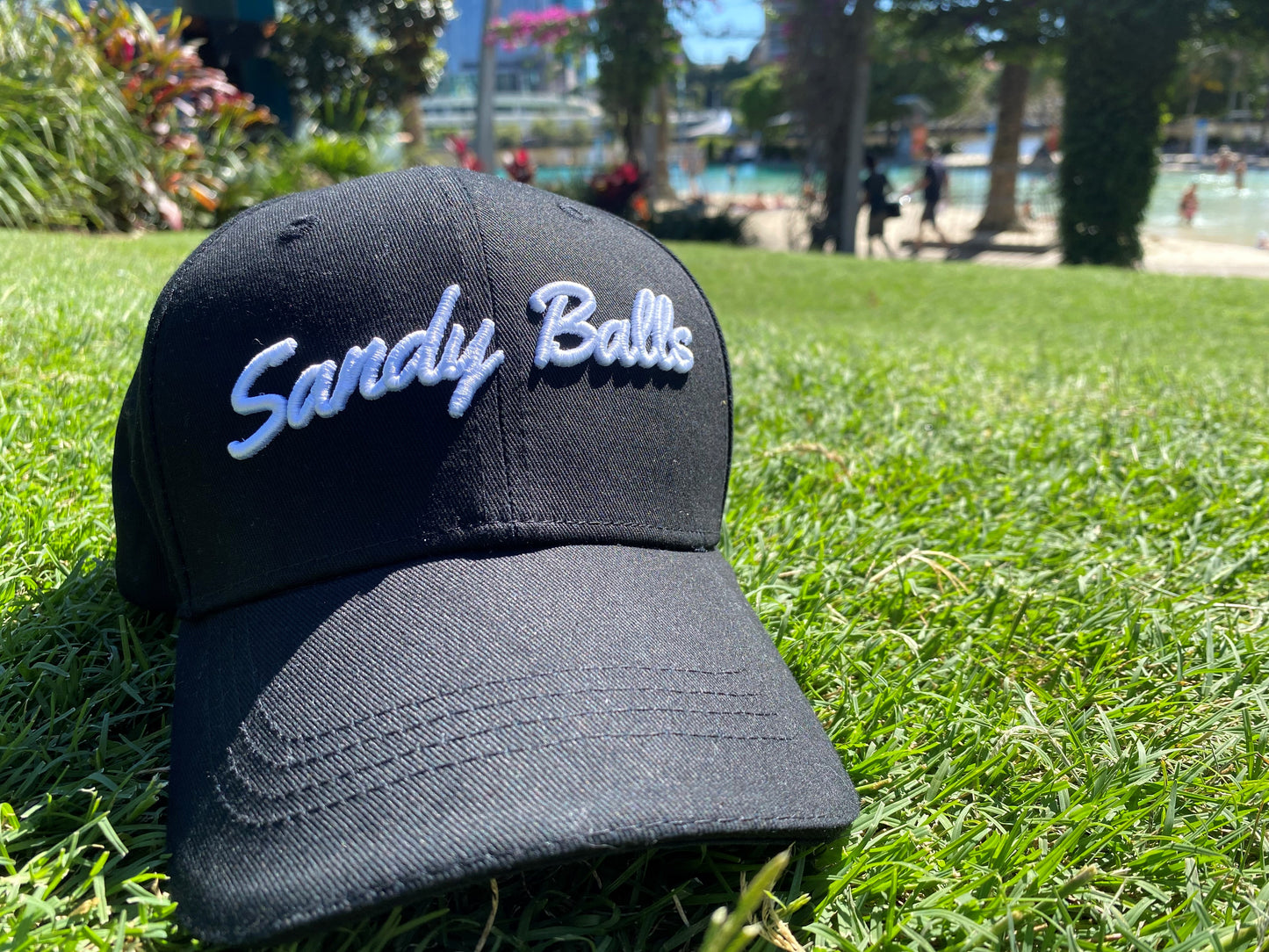 Sandy Balls Beach Golf Cap